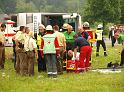 Schwerer Unfall mit Reisebus Lohmar Donrather Dreieck P202